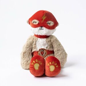 Brand New!Special Edition Slumberkins Otter Kin Hero Camp Superhero plush plushy